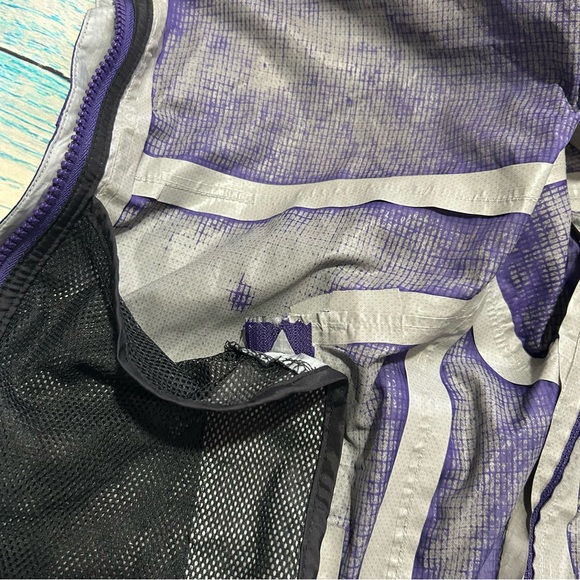 Marmot Hoodie Womens Small Purple Full Zip Hooded Water Rain Jacket-Peeling/FLAW - Picture 13 of 16